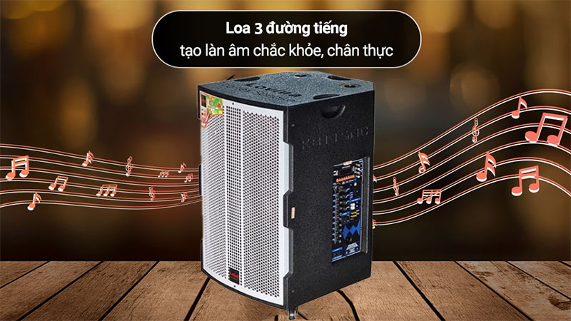 Loa kéo bình công suất lớn Lovina KB115NC - Hàng chính hãng