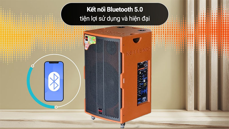 Loa kéo bình công suất lớn Lovina KB115NC - Hàng chính hãng