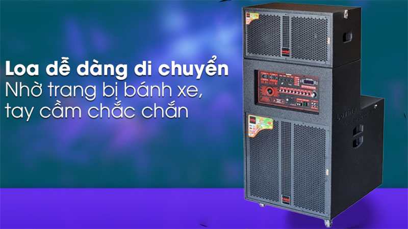 Loa kéo bình công suất lớn Lovina KB11803 - Hàng chính hãng
