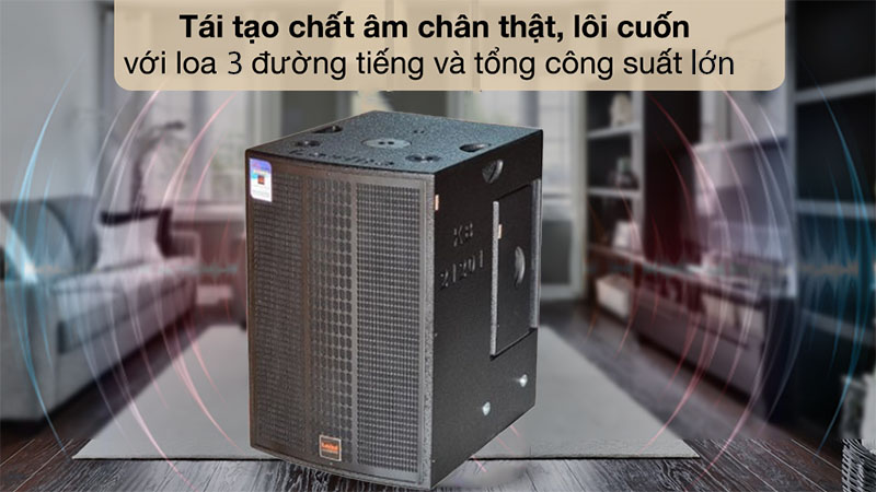 Loa kéo bình công suất lớn Lovina KB21201 - Hàng chính hãng