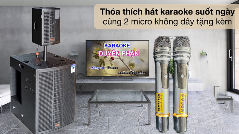 Loa kéo bình công suất lớn Lovina KB21201 - Hàng chính hãng