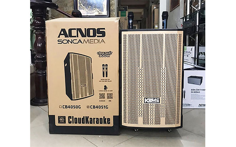 Loa kéo di động Acnos Kbeatbox CB4050G/CB4051G - Hàng chính hãng