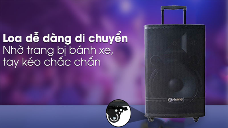 Loa kéo di động Arirang MIK363 - Hàng chính hãng