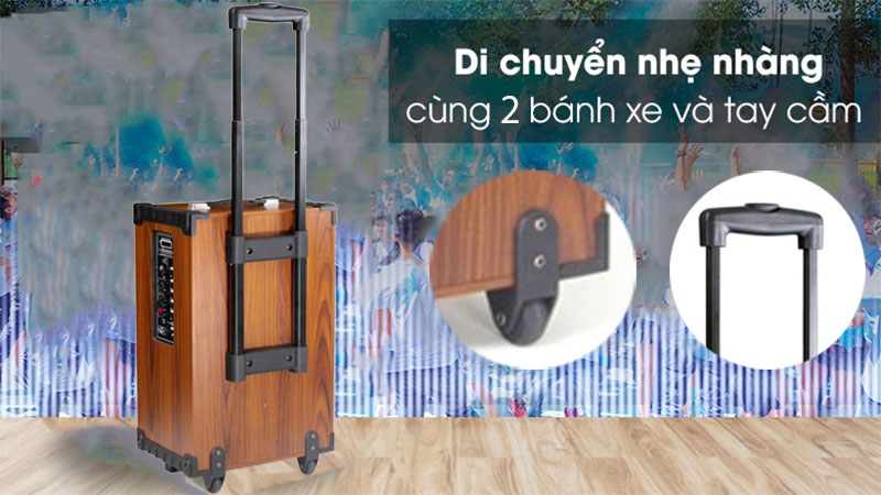Loa kéo di động Arirang MKS1 - Hàng chính hãng