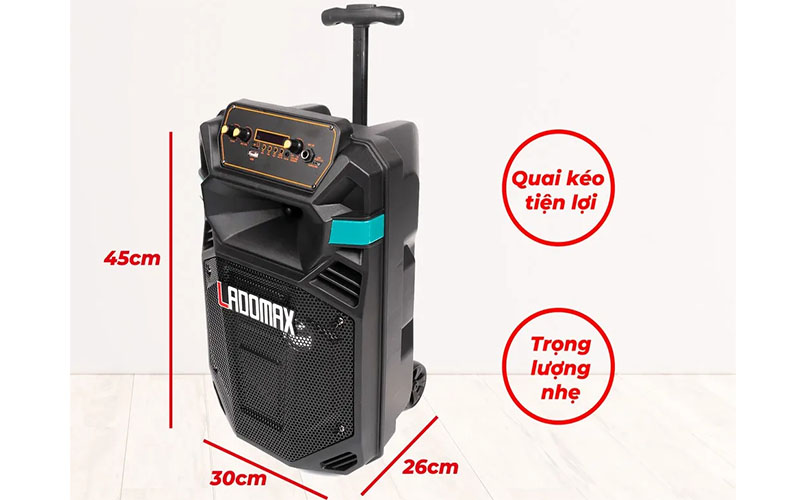 Loa kéo di động Ladomax 805 - Hàng chính hãng