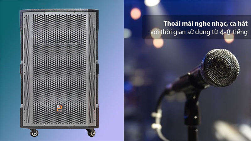 Loa kéo di động Prosing W15 Super - Hàng chính hãng