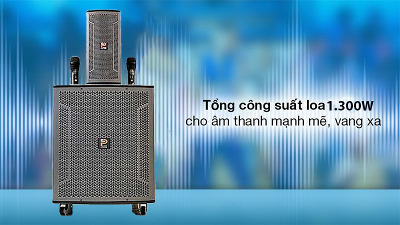 Loa kéo di động Prosing W15-COT 10 - Hàng chính hãng