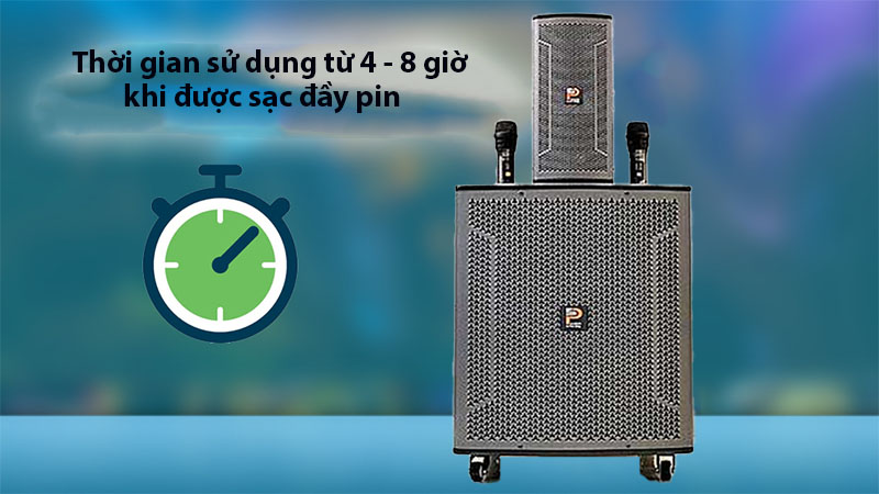 Loa kéo di động Prosing W15-COT 10 - Hàng chính hãng