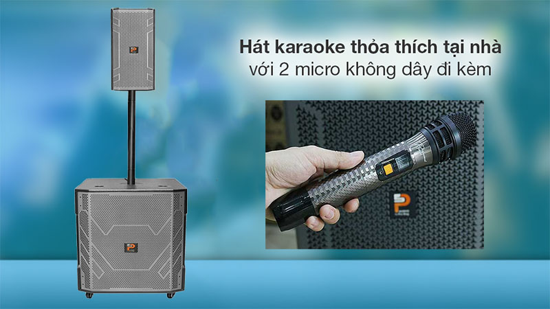 Loa kéo di động Prosing W15-COT 10 - Hàng chính hãng
