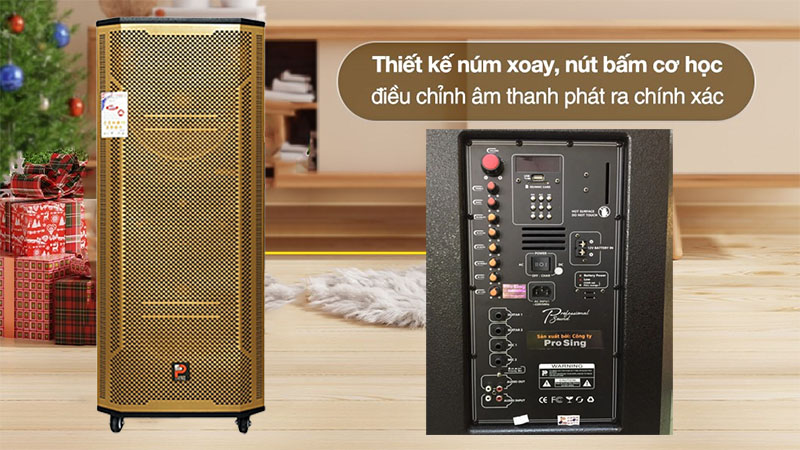 Loa kéo di động Prosing W215B - Hàng chính hãng