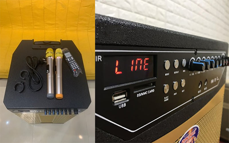 Loa kéo di động Ronamax MU15 - Hàng chính hãng