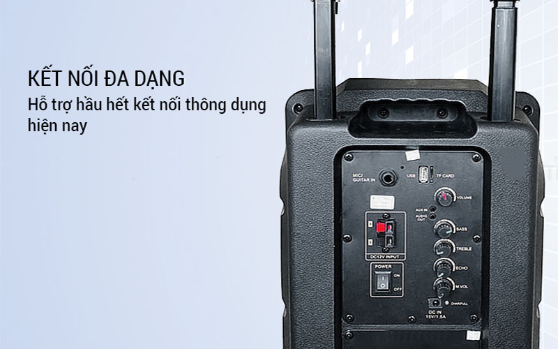 Loa kéo di động Ronamax V8 - Hàng chính hãng