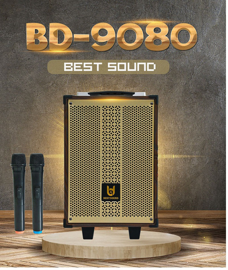 Loa kéo di động BestSound BD-9080 - Hàng chính hãng