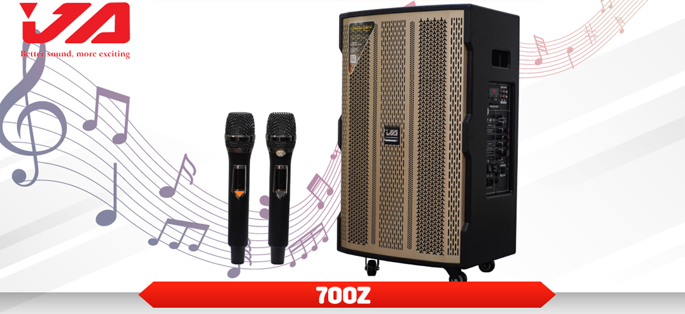Loa karaoke di động JA-700Z - Hàng chính hãng