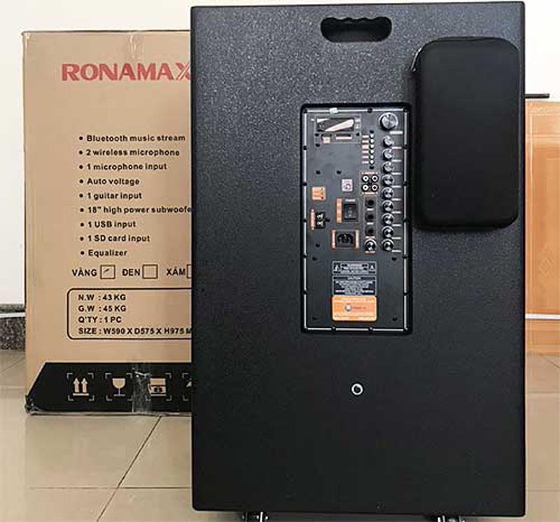 Loa kéo Ronamax KMN18 - Hàng chính hãng