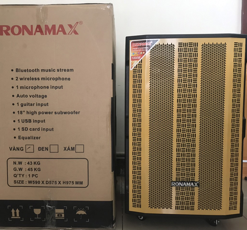 Loa kéo Ronamax KMN18 - Hàng chính hãng
