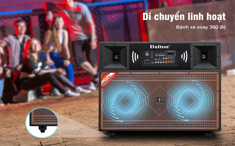 Loa kéo điện Dalton TS-15A6000 - Hàng chính hãng