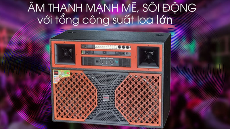 Loa kéo điện Lovina KD2151 - Hàng chính hãng