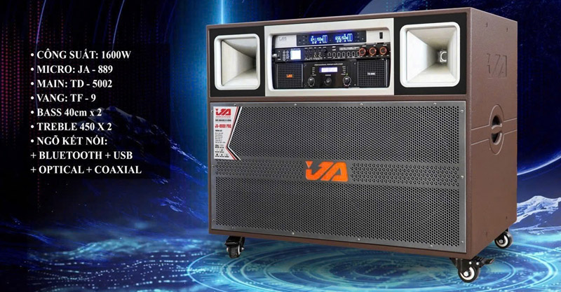  Loa kéo điện JA-8909 PRO - Hàng chính hãng