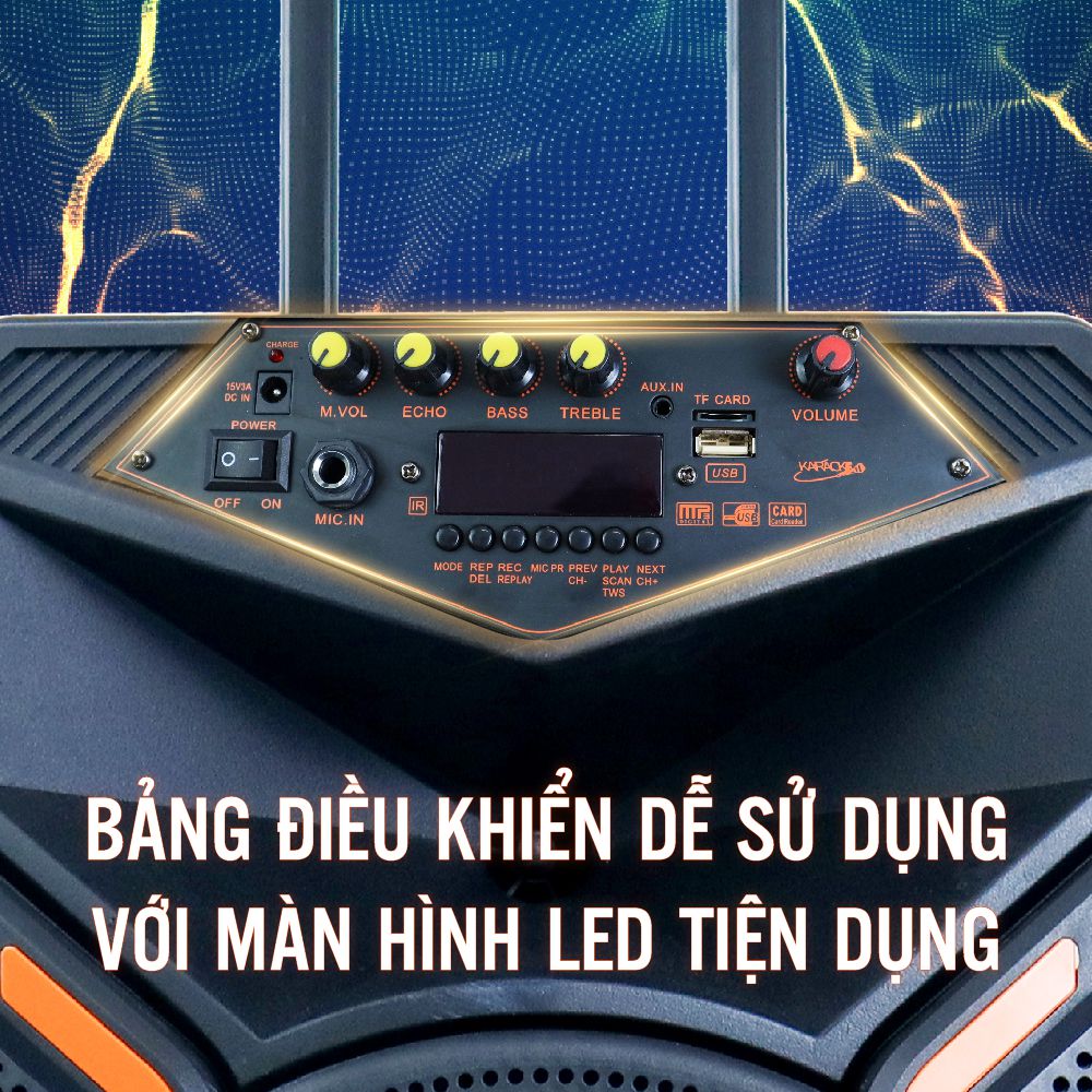 Loa kéo di động 4 tấc Ladomax V-S1531 - Hàng chính hãng