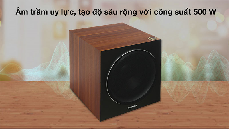 Loa siêu trầm Paramax SW-1800 - Hàng chính hãng