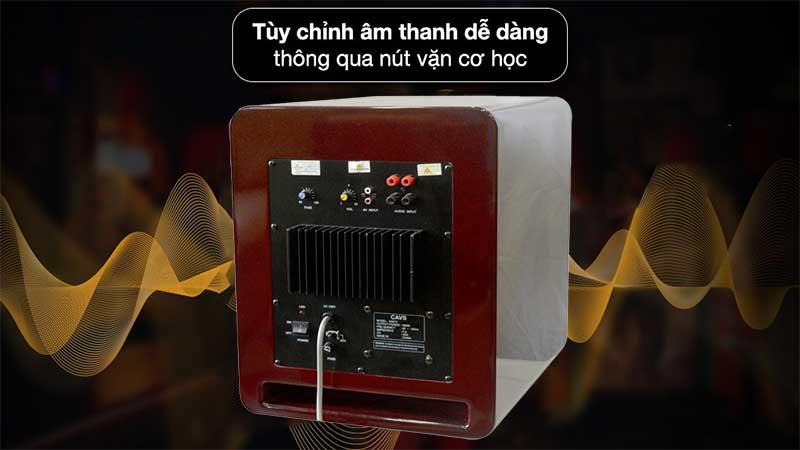 Loa sub CAVS SA815 Bass 40 Active - Hàng chính hãng