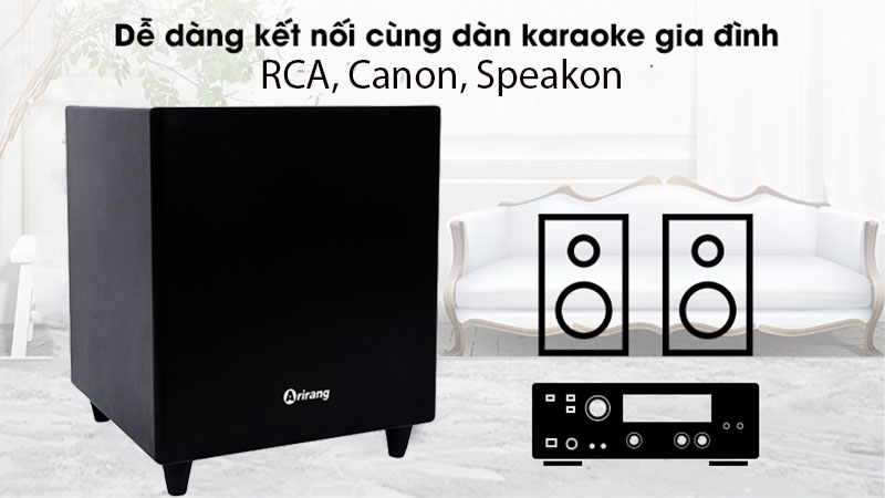 Loa sub điện Arirang AS-V - Hàng chính hãng