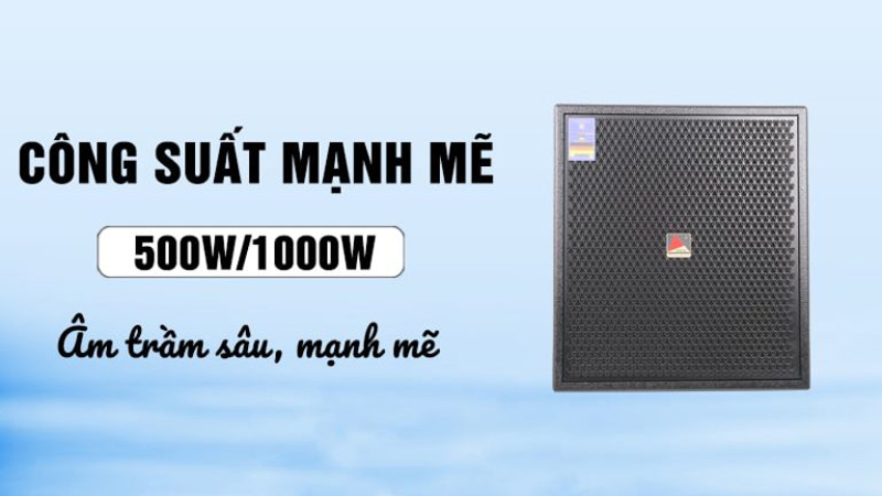 Loa sub Eudac Audio SW-15A - Hàng chính hãng