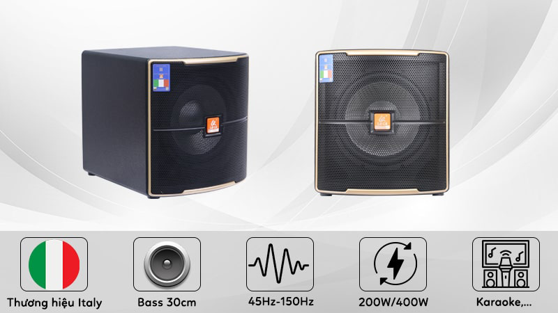 Loa sub Leqi Audio AX-12S - Hàng chính hãng