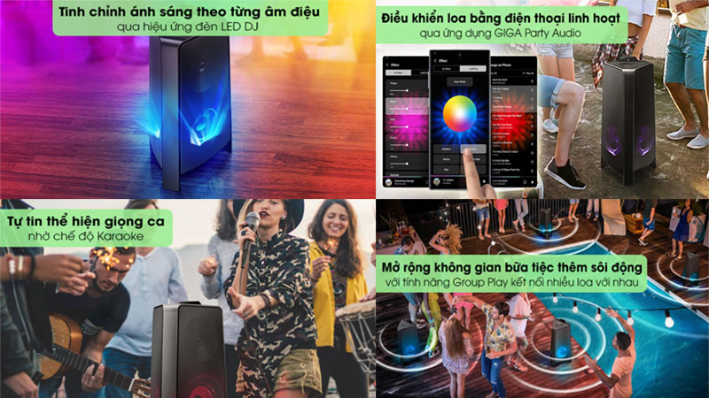 Loa tháp Samsung MX-T50/XV - Hàng chính hãng