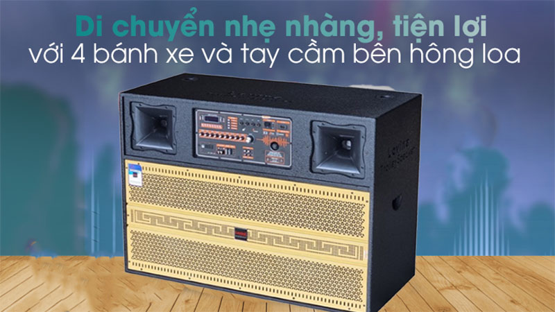 Loa tủ kéo bình Lovina KB2016A - Hàng chính hãng