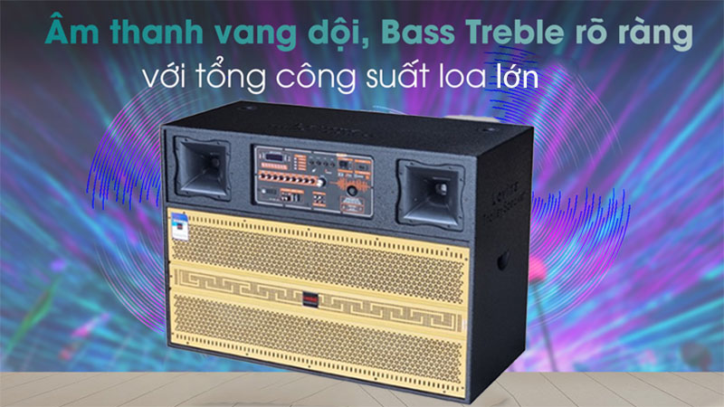 Loa tủ kéo bình Lovina KB2016A - Hàng chính hãng