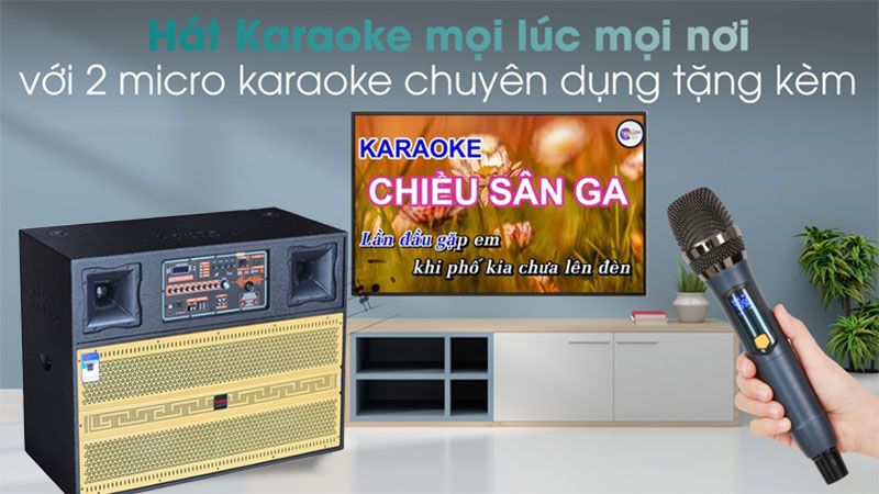 Loa tủ kéo bình Lovina KB2016A - Hàng chính hãng