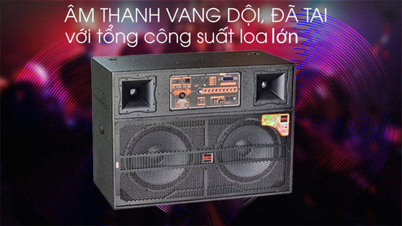 Loa tủ kéo bình Lovina KB2016C - Hàng chính hãng