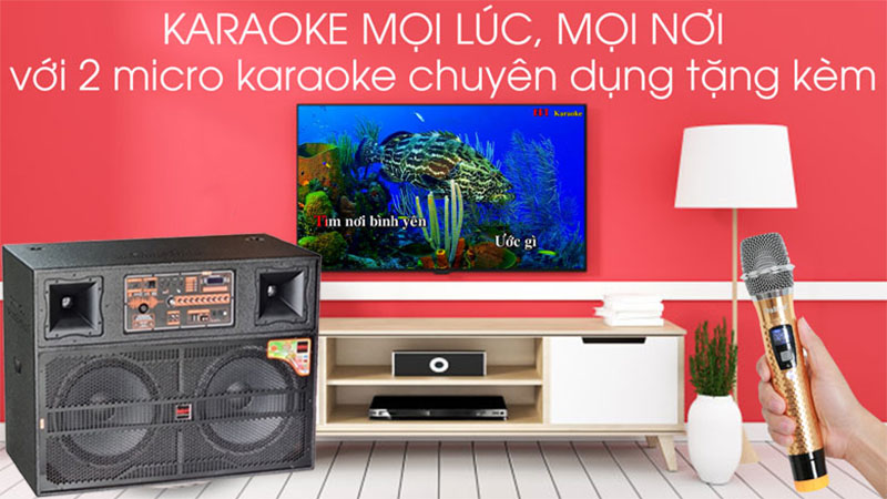 Loa tủ kéo bình Lovina KB2016C - Hàng chính hãng