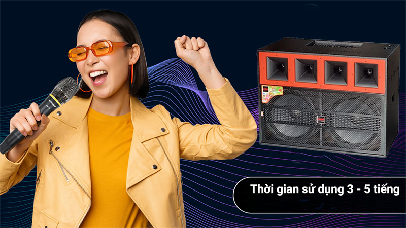 Loa tủ kéo bình Lovina KB2020B - Hàng chính hãng