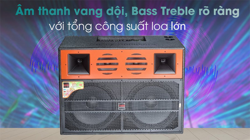 Loa tủ kéo bình Lovina KB2020C - Hàng chính hãng