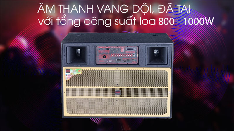 Loa tủ kéo bình Lovina KB21804 - Hàng chính hãng