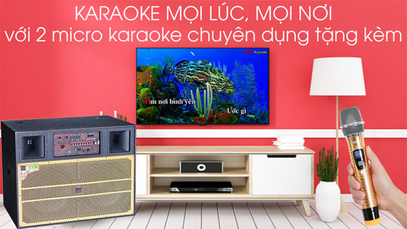 Loa tủ kéo bình Lovina KB21804 - Hàng chính hãng