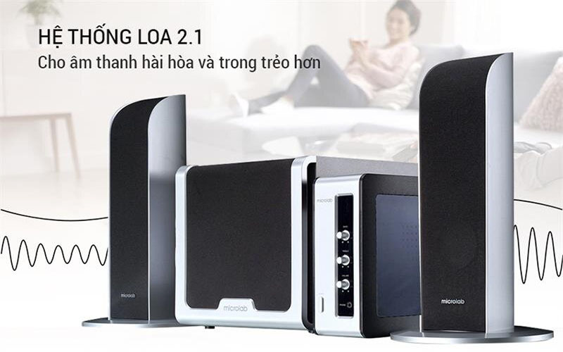 Loa vi tính Microlab FC361 - Hàng chính hãng