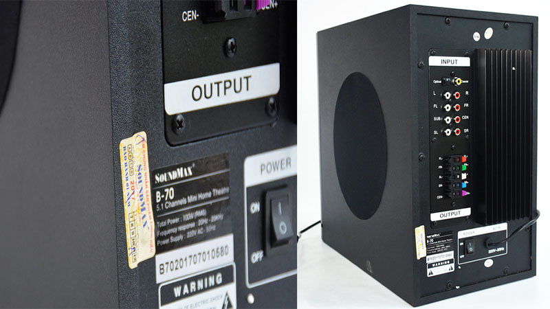Loa vi tính SoundMax B70/5.1 - Hàng chính hãng