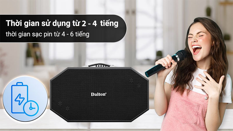 Loa xách tay Dalton K208H - Hàng chính hãng