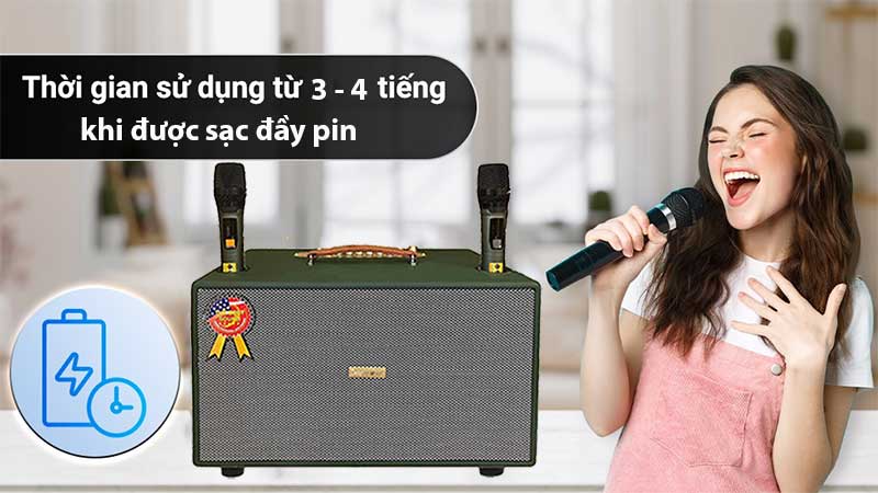 Loa xách tay Thunder TW26-PRO - Hàng chính hãng