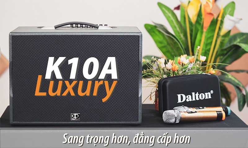 Loa xách tay Dalton PS-K10A Luxury - Hàng chính hãng