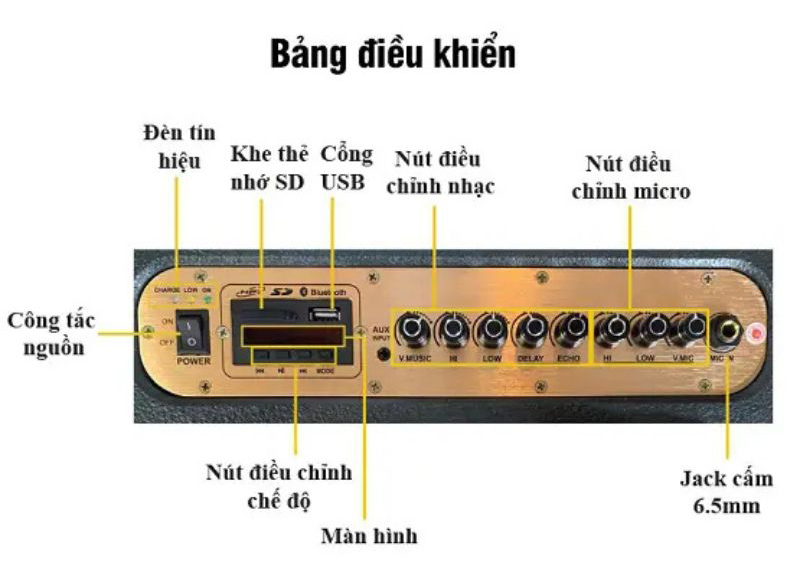 Loa xách tay Dalton PS-K10A Luxury - Hàng chính hãng