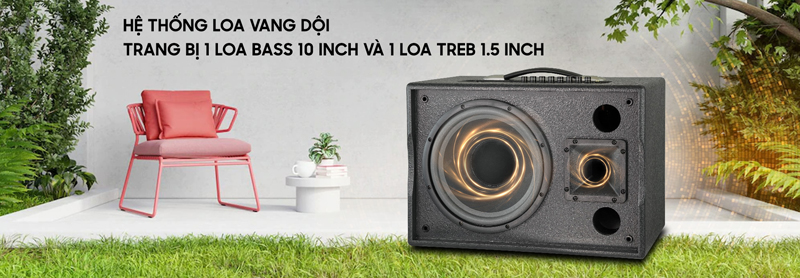 Loa xách tay Dalton PS-K10A Luxury - Hàng chính hãng