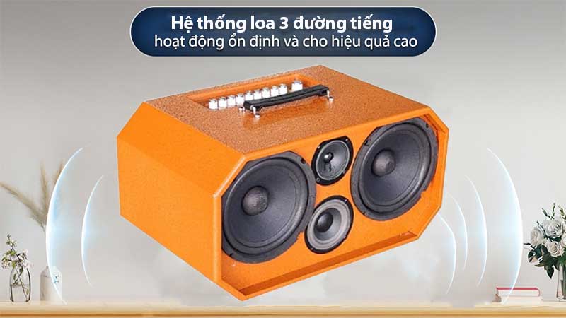 Loa xách tay di động Lovina KB208 - Hàng chính hãng