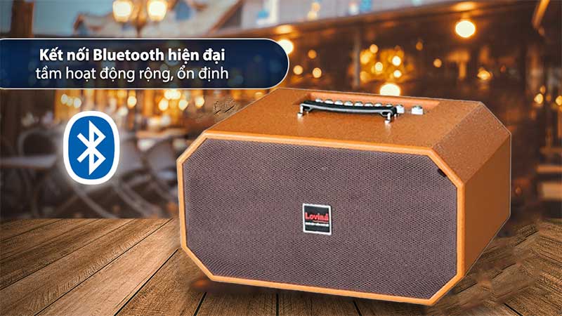 Loa xách tay di động Lovina KB208 - Hàng chính hãng