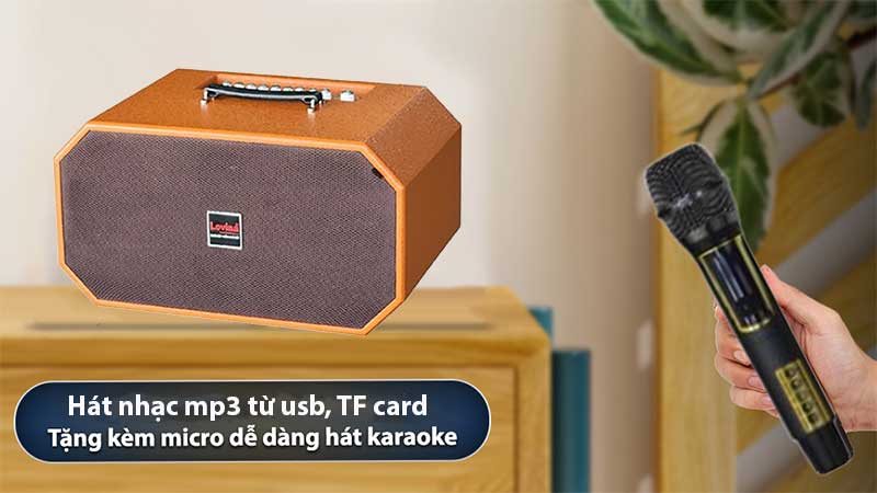 Loa xách tay di động Lovina KB208 - Hàng chính hãng