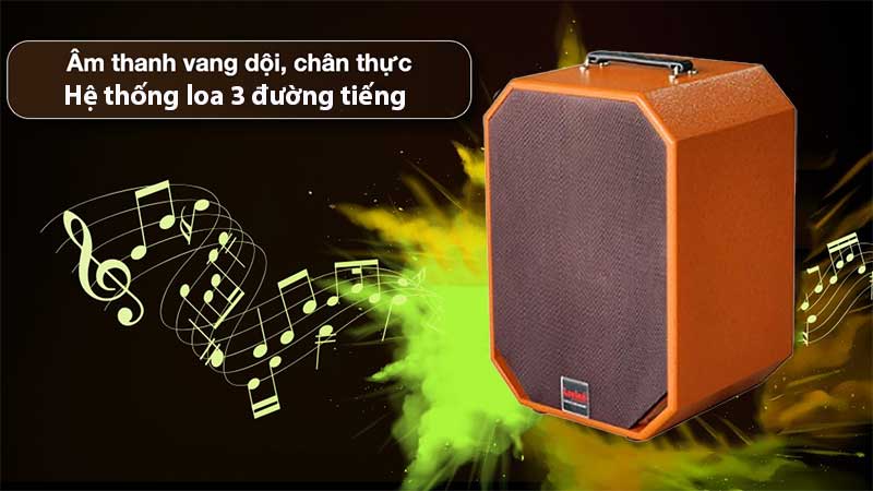 Loa xách tay di động Lovina KB209 - Hàng chính hãng